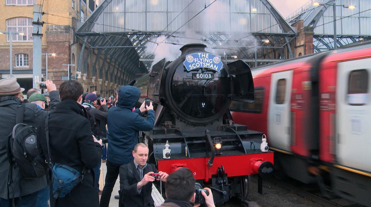In Series 8, Michael took a journey on The Flying Scotsman. Which other famous trains would you like to see featured in the series? #TravelTuesday #GBRJ