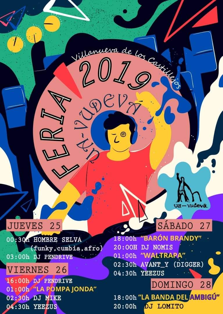 Este viernes volvemos a la provincia de #Huelva ‼️‼️‼️ Villanueva de los Castillejos... Allá vamos‼️‼️‼️ #LaPompaJonda #Gira #Electrojondo <a href="/huelva_info/">Huelva Información</a>