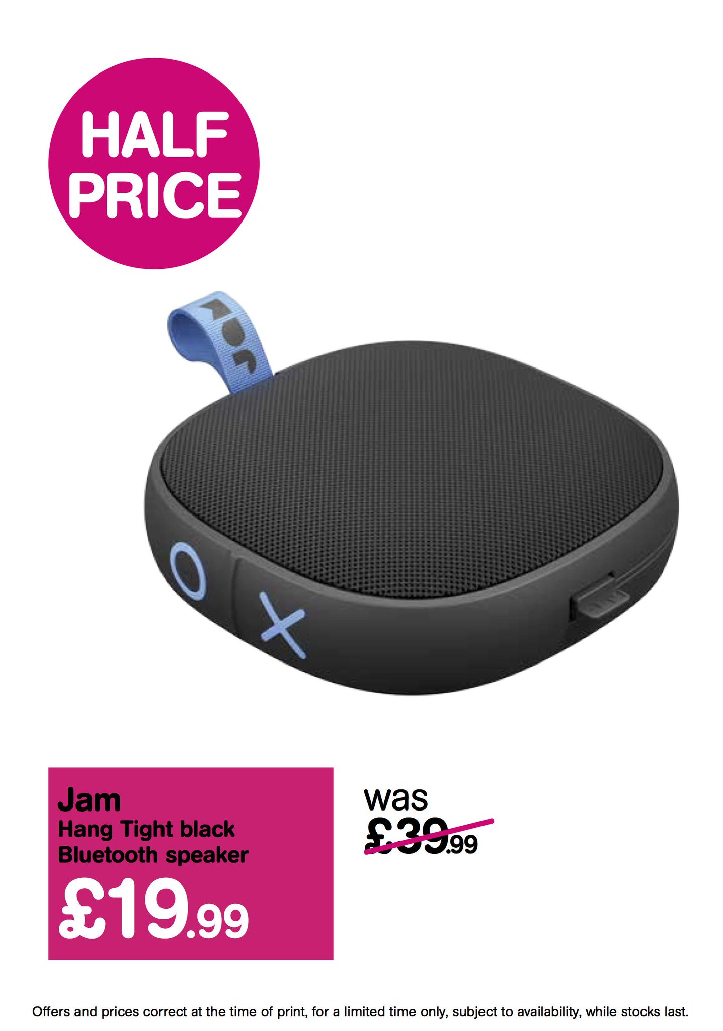 jam bluetooth speaker price