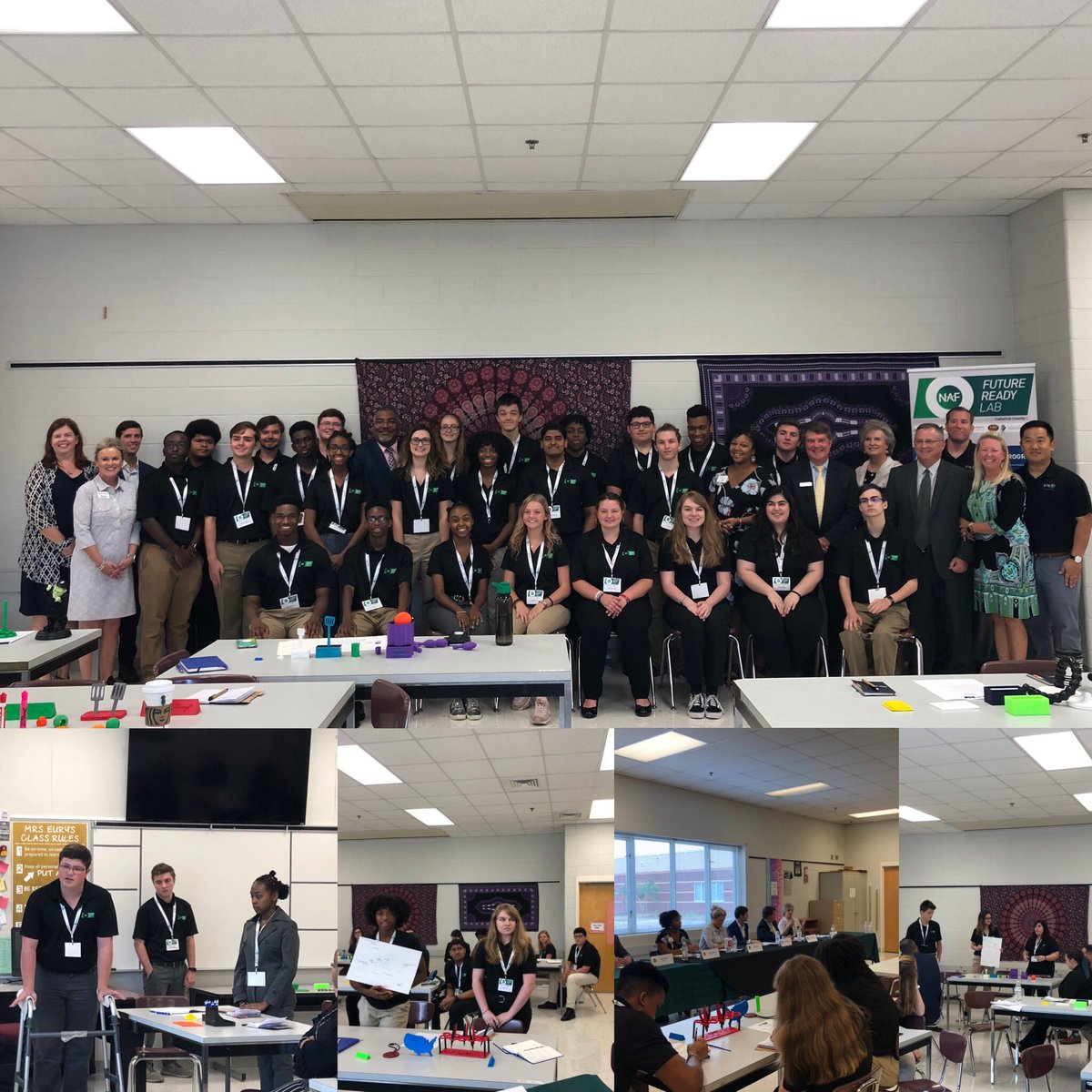 @NAFCareerAcads @CentralinaWDB @CabarrusCTE @RepRichHudson @cabarruschamber @CabarrusEDC Fantastic civic engagement day with the outstanding FRL interns who are developing devices for people with disabilities in the community! Thank You, Cabarrus! #BeFutureReady