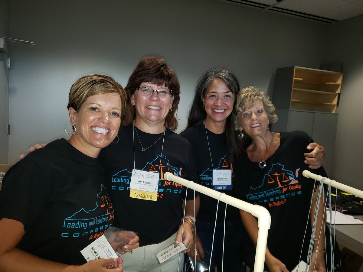 teebunchboney's tweet photo. Virginia's finest leaders in education. #Region2Equity #LeadershipMatters #Heartwork @cpschoolsva https://t.co/13qChqxfd3