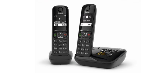 TodoMonkey's tweet photo. Autonomia da 14 ore, fino a 100 nomi in rubrica e una nuova funzione per il blocco chiamate: sono le caratteristiche del nuovo #cordless targato @Gigaset che saltano subito all’occhio. Il telefono è disponibile in 5 diversi modelli, a meno di 60 euro https://t.co/facFiaeZbQ https://t.co/mErEq46gp4