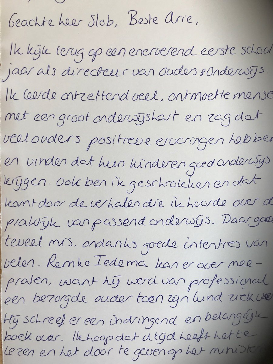 <a href="/Remko_Iedema/">Remko Iedema</a> <a href="/prosenmoller/">Paul Rosenmöller</a> <a href="/VO_raad/">VO-raad</a> <a href="/OudersOnderwijs/">Ouders & Onderwijs</a> Ook de brief en het boek voor minister <a href="/arieslob/">Arie Slob</a> is onderweg! <a href="/MinOCW/">Ministerie van Onderwijs, Cultuur en Wetenschap</a>