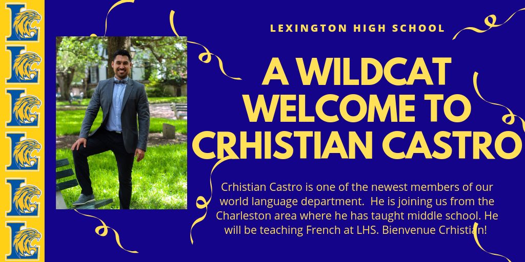 LHSWildcatsLex1's tweet image. ⭐️ A WILDCAT WELCOME ⭐️

@LHSWildcatsLex1 always has elite teachers! These four new members are no exception. Give them a follow! 

#LexGoCats @LHS_WILDCATS @CoachKimMize @lhs_wildcat