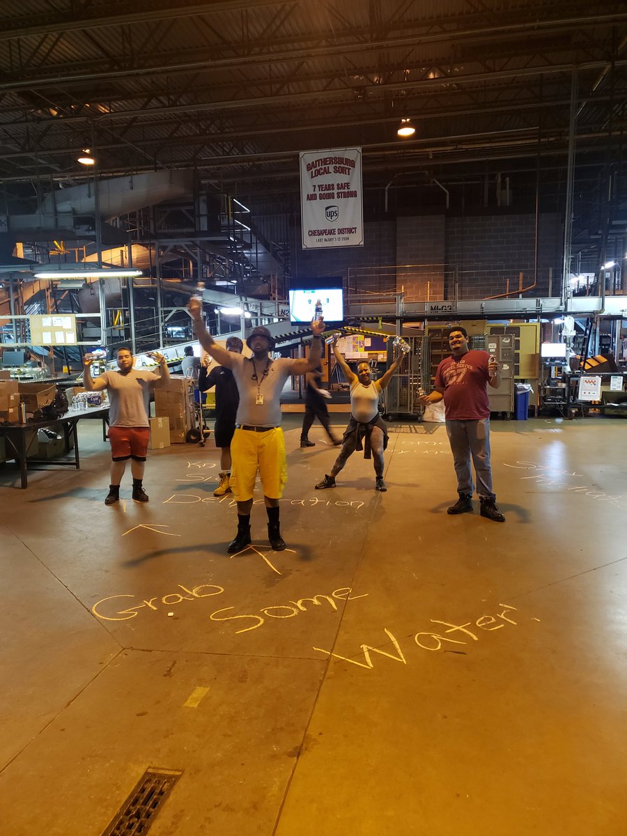 GaithersburgUPS's tweet photo. Gaithersburg Night Sort Safety Committee Monday Meet & Greet such enthusiasm!!! #CHSP #keystolife #keystomysafety https://t.co/wBgGy1yNpD