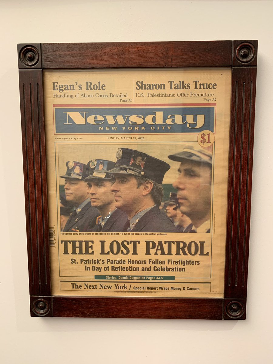 JaniceDean's tweet photo. This picture of my husband and his friends was taken in 2002 on #stpatricksday as they remembered their firehouse 40/35. #RayPfeifer is on his left and died of 9/11 related cancer. The fund is named after him, Luis Alvarez and James Zadroga. Today is the day. #renew911VCF https://t.co/5uffCHAi2l