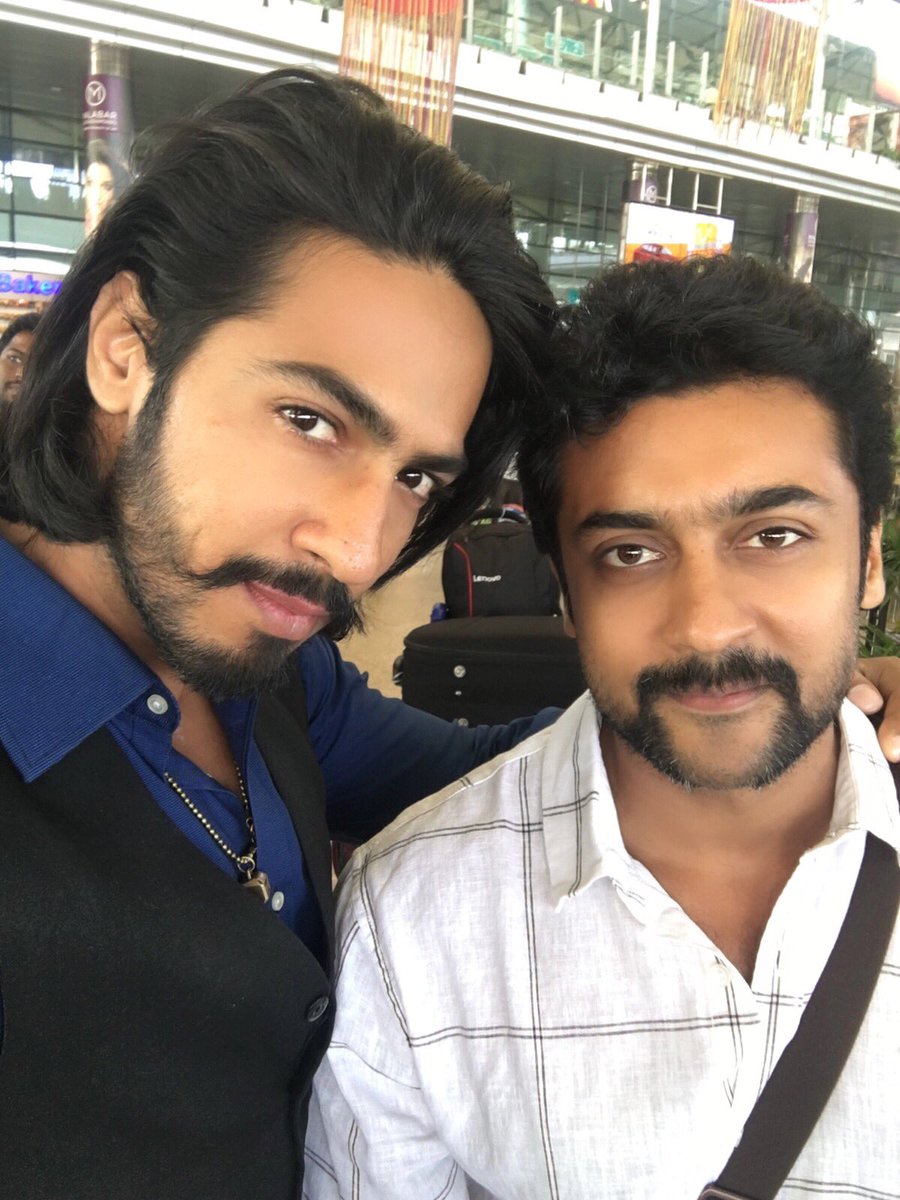 ActorAnupSingh's tweet photo. Wishing my Rocking Hero Durai Singam @Suriya_offl a very Happy Birthday! Doing a film with you is and will remain one of my most memorable achievements of life! 💪 

Love, 

Vitthal Prasad #S3 

#HappyBirthdaySURIYA https://t.co/0SKJtjaGvh