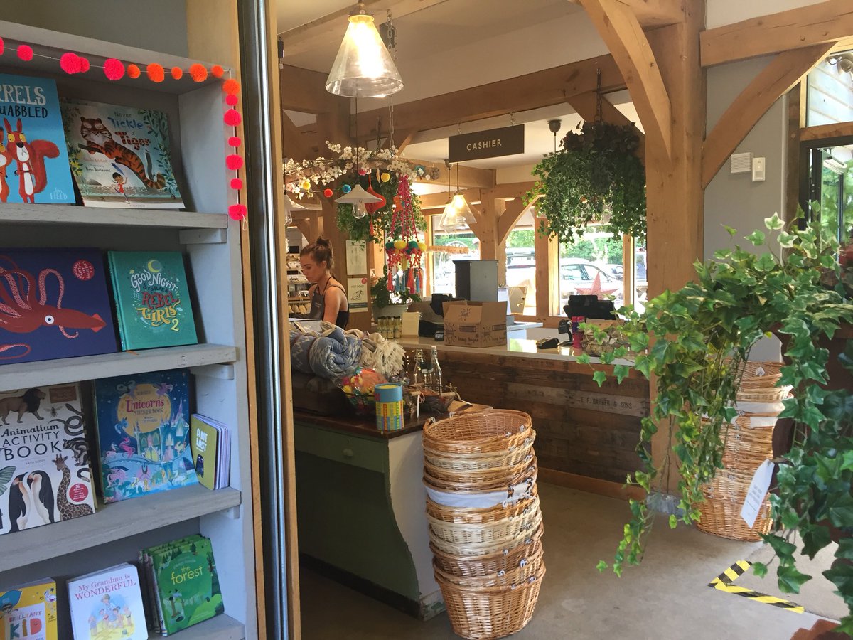 Here’s our own #binkybear shelf at wonderful @LongBarnUK #shoplocal