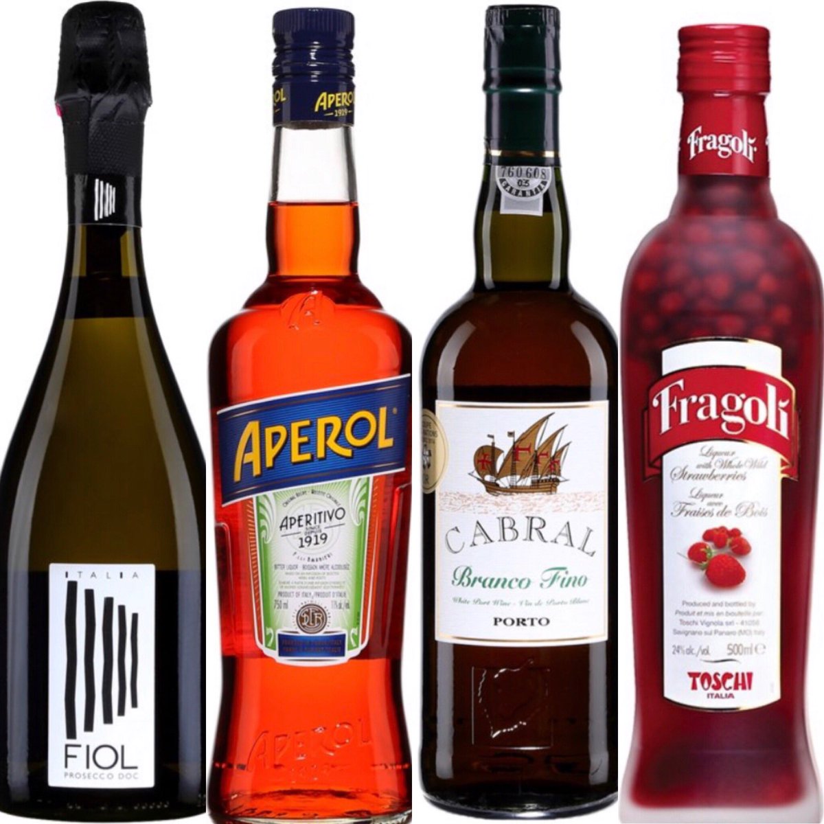 jessicaharnois's tweet photo. Voici les produits de ma chronique ce wkd à 98,5 FM pour faire des cocktails rafraîchissants et rapides cet été #prosecco #aperol #spritz @cabralportodouro @fiolprosecco @aperolspritzofficial #fragoli #sangria #985fm @985fm https://t.co/coaiL5jp8E