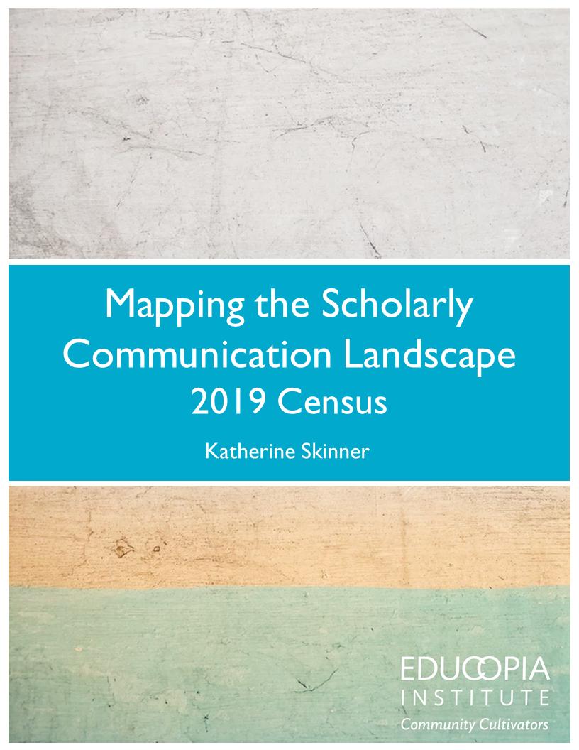 (7/7) 

With all of the above in the forefront of our minds, in our latest blog post, we ask:

"Why Are So Many Scholarly Communication Infrastructure Providers Running a Red Queen's Race?" 

Read our take: educopia.org/red-queens-rac…