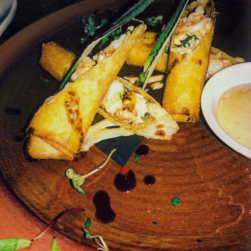 Fresh seafood spring rolls are an all-time favorite signature dish at So Yum 🦐 Try these decadent bites perfect for lunch, a cocktail snake or a dinner starter #asiancuisine #asianfusion #asianfood #restaurants #johannesburg #seafood #springrolls #mixedseafood <a href="/HPCHydePark/">HPCHydePark</a>