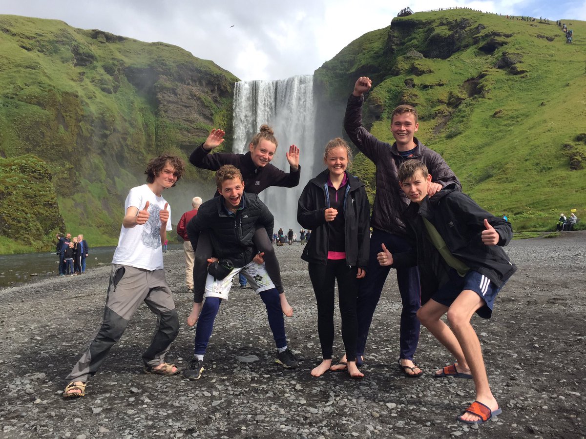 DofEWyedean's tweet photo. Massive congratulations to this lot.  All successfully completed their gold qualifying expedition.  Amazing time.  @WyedeanSchool #golddofeiceland2019 https://t.co/YJaiyKIYJ9