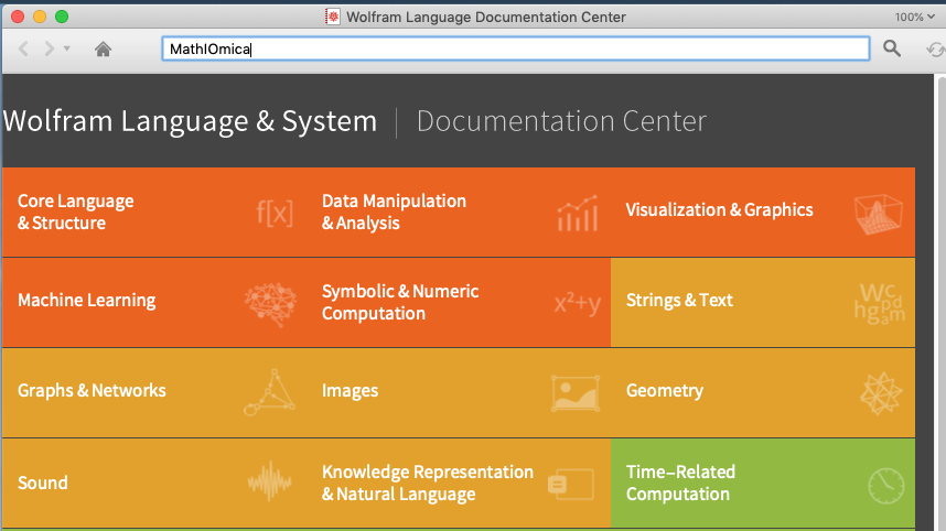 georgemias's tweet photo. For new #MathIOmica users:  All MathIOmica documentation and examples are in-built within the Mathematica program (1000+ pages): after installation go to Help -> Wolfram Documentation and type MathIOmica in the search bar @mathiomica https://t.co/uFICxQ0EbN