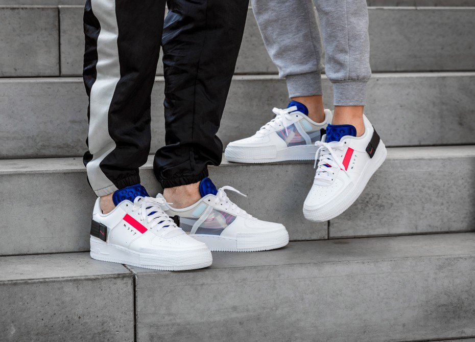 nike air force 1 white low on feet