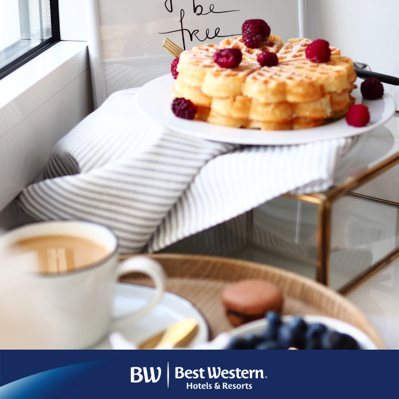 Café da manhã no Best Western! #VemParaBestWestern