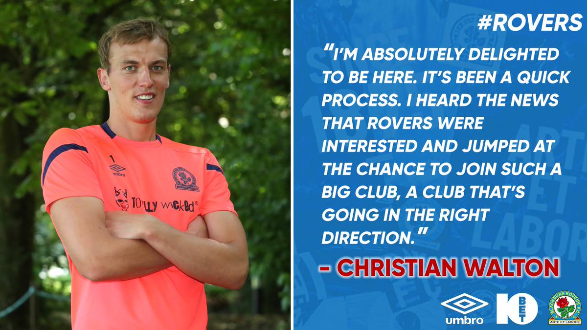 🗣️ Walton: I jumped at the chance to join

Read what @Waltz_1 had to say after joining #Rovers on a season-long loan.

➡️ bit.ly/2JJZ8O0

#WelcomeWalton 🔵⚪️