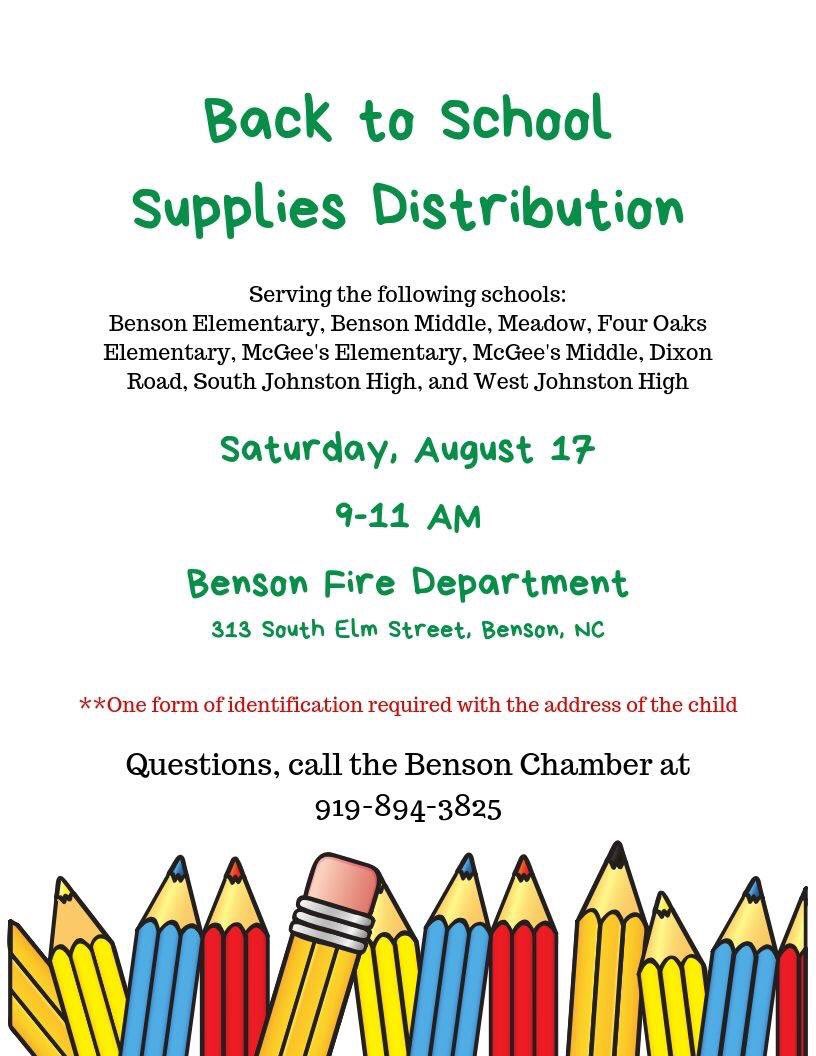 Great resource for the SJHS area. Thank you Benson Chamber. <a href="/SJHSTrojans/">SJHS Trojans</a> <a href="/MeadowSchool/">Meadow School</a> <a href="/FOMSCardinals/">Four Oaks Middle</a> <a href="/benson_middle/">BensonMiddleSchool</a> <a href="/BensonElem/">Benson Elementary</a> <a href="/FourOaksES/">Four Oaks Elementary</a>