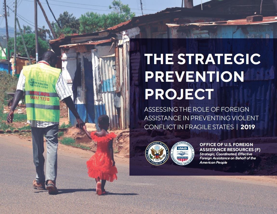 USForeignAssist's tweet image. Today F launched the final report of the Strategic Prevention Project, which looked at how the U.S. and our partners could best use #ForeignAssistance to prevent violent conflict in fragile states. Learn more about the results, and read the full report: go.usa.gov/xyfGS