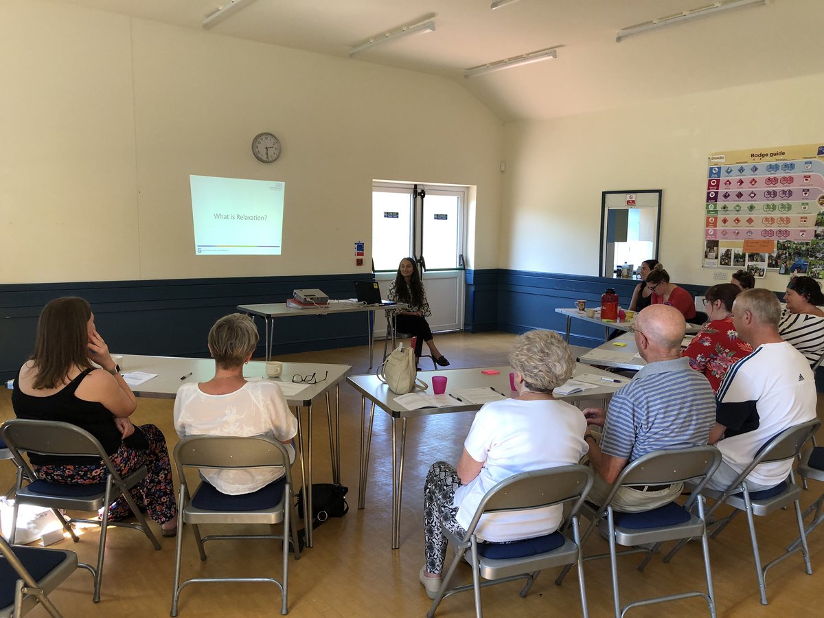 JoyEccles1's tweet photo. Day 1 of our second Preston based Fibromyalgia Self management group @angie_charnock @JoHeslip @LancashireCare @JessNigam @lisachew13 https://t.co/juvGLdO6YO