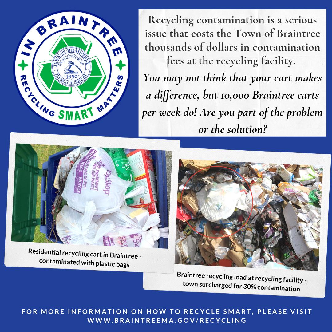 Town of Braintree on Twitter "Braintree Residents Think before you