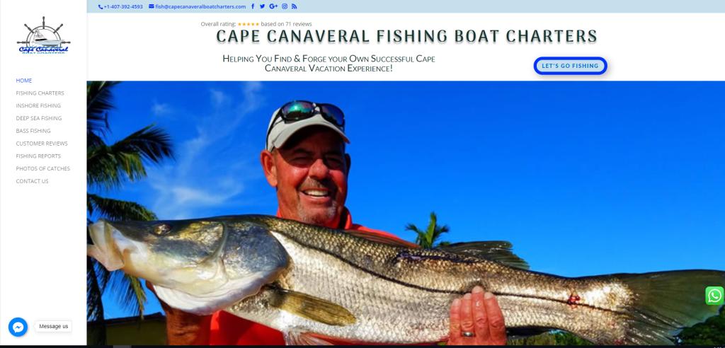 OutdorWebDesign's tweet image. Cape Canaveral Boat Charters outdoorwebdesigns.com/cape-canaveral…