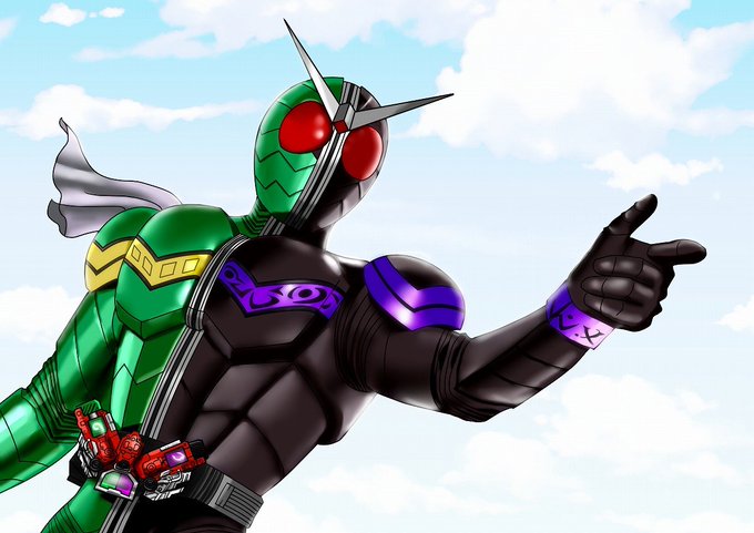 仮面ライダーwのtwitterイラスト検索結果