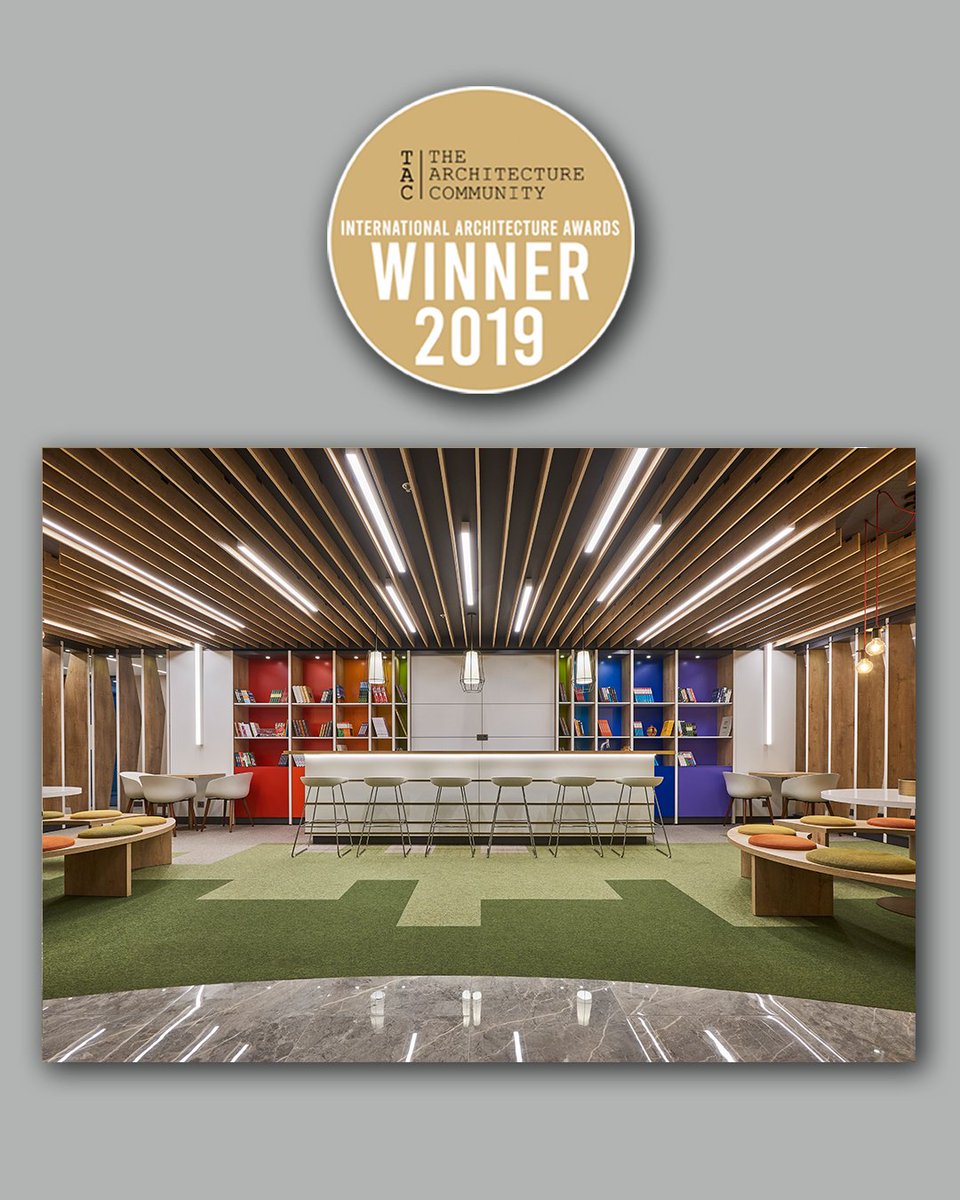 EDDArchitecture's tweet image. Güzel haberlerle devam ediyoruz! International Architecture Awards'tan ofis iç mekan tasarımı kategorisinde ikincilik ödülü kazanan projemiz, Imak Ofset Yönetim Ofisi. #internationalarchitectureawards #architecturecommunity #awards #winner #success #project #design #interiors
