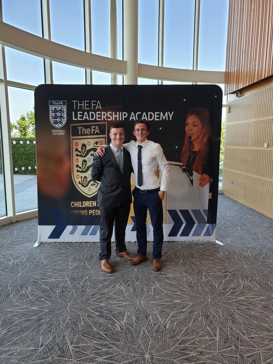 SHFAYC's tweet image. Youth Council Chair, Adam, has returned back to St. George's Park for the #FALA18 Graduation. 

Looking forward to a great evening of celebration, alongside the 2019 cohort, to recognise the fantastic achievements of the many young leaders