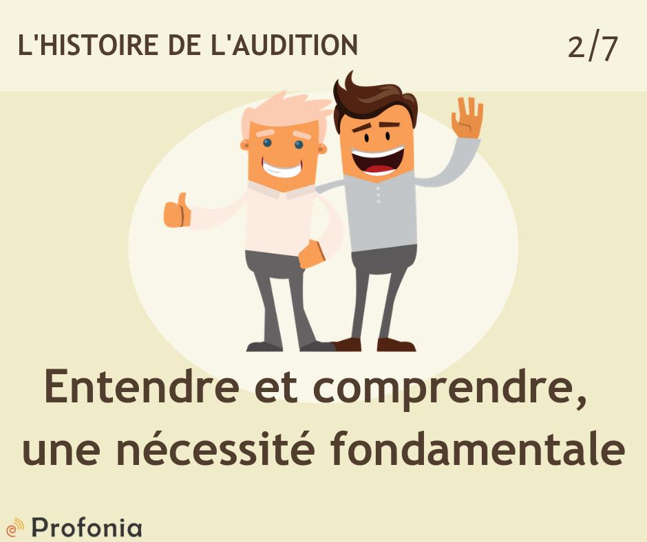 La surdité chez l'enfant ou chez l'adulte est un handicap lourd de répercussions. Respectivement la difficulté d'acquérir un moyen de communication orale ou l'aboutissement à un isolement progressif.

L'histoire de l'audition sur :
profonia.com/sciences/3656/…

#audition #histoire