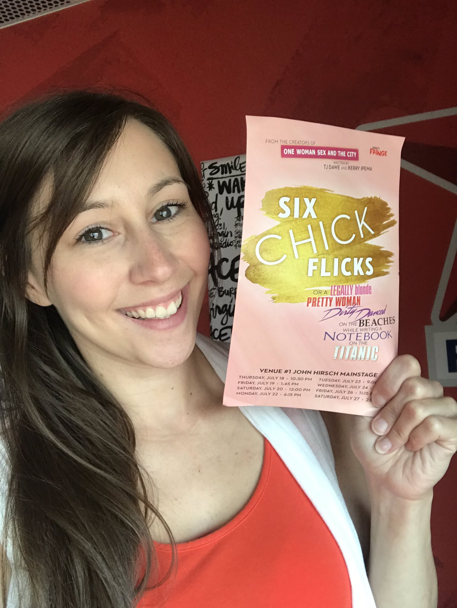 Virginradiowinnipeg If You Want A Good Laugh With Your Girlfriends Sixchickflicks Winnipegfringe Was Hilarious They Go Through Titanic Pretty Woman Dirty Dancing More Win Fringe Passes At 1 10
