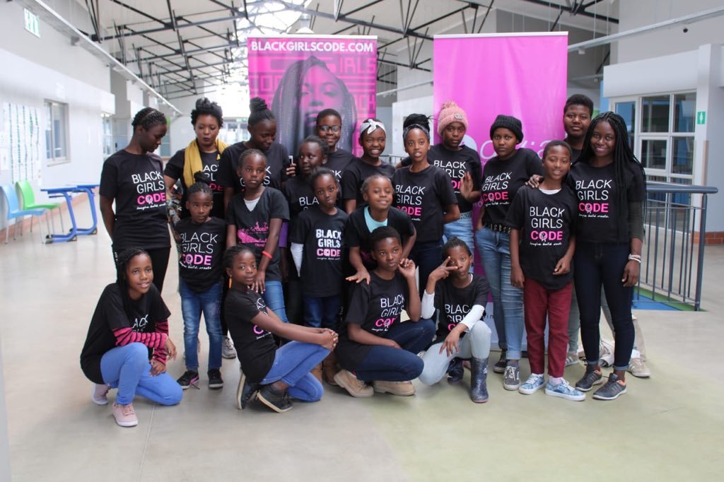 divainitiative's tweet photo. 20 July 2019, our DIV:A girls took part in their first-ever Code Camp that was organized by @volunteerbgcjhb BlackGirlsCode Johannesburg. The objective of the programme is to ‘learn through play’ - and FUN WAS HAD!

#womenintech #divainitiative #blackgirlscode https://t.co/YtTVUScr5y