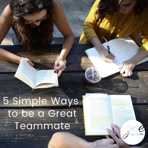 ZOEProjects's tweet photo. LIFE IS BETTER IN TEAM//
.
You don't want to miss this practical, biblical and inspirational blog post on five simple ways to be a great teammate by the one and only Elyse Brouwer. ✨
.
Read the full blog piece here >> https://t.co/d207Vt4pLu
.
#zoemeanslife #helpwomenthrive https://t.co/wM8AyRbqEb