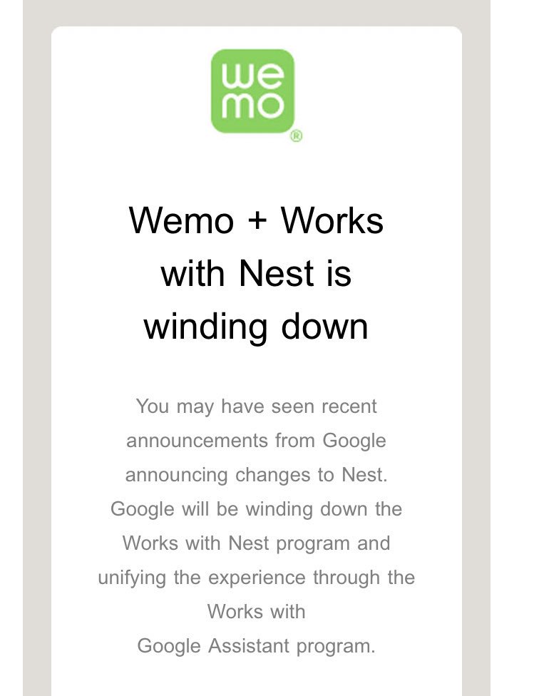 Ry Crist On Twitter Goodbye Works With Nest Hello Works