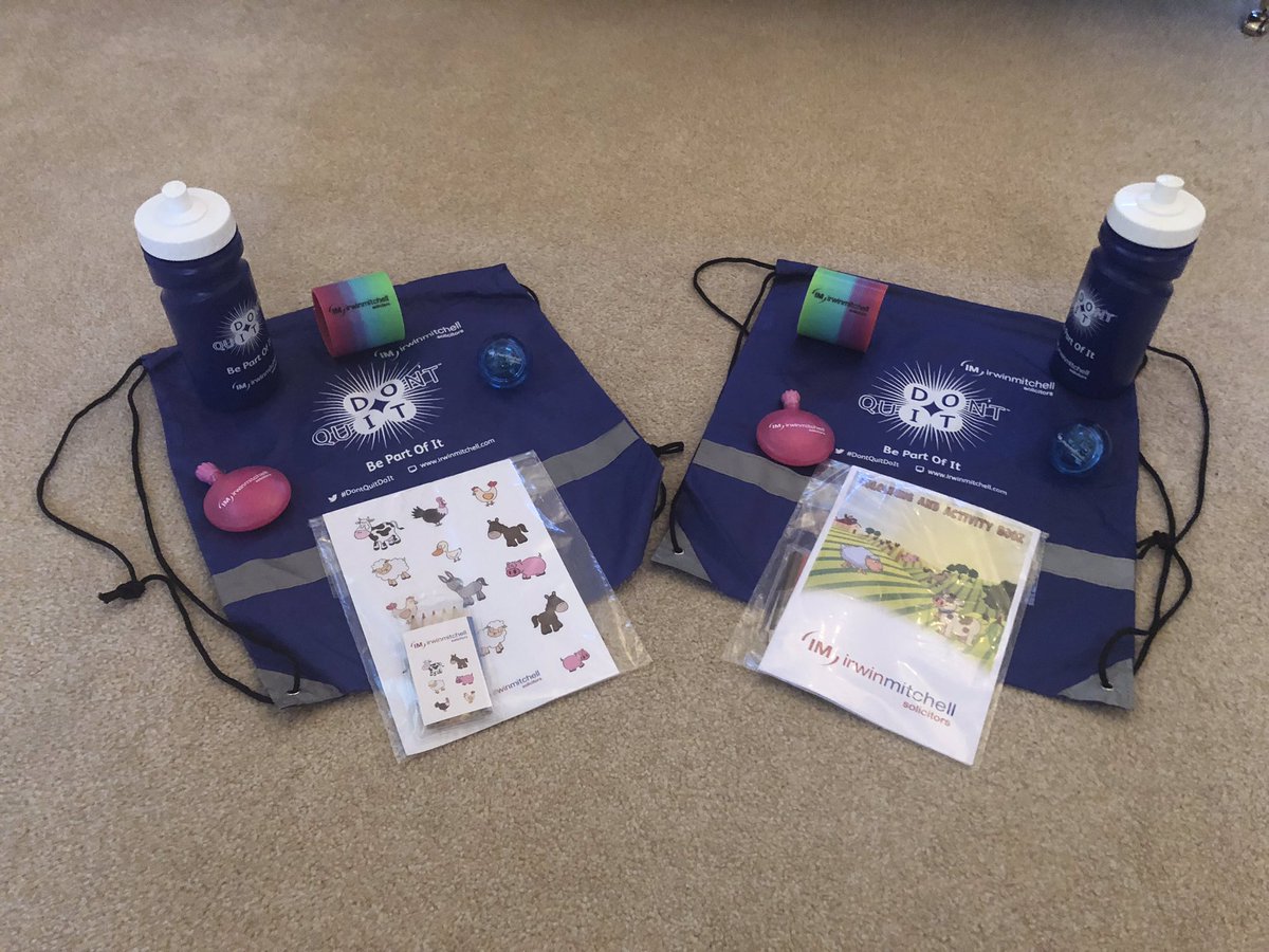 ToniKnott's tweet photo. Putting together some fab @irwinmitchell goodies for the @newcollworc Summer Activity Break #SummerActivityBreak #InclusiveSport #DontQuitDoIt https://t.co/1TLddq5uDc