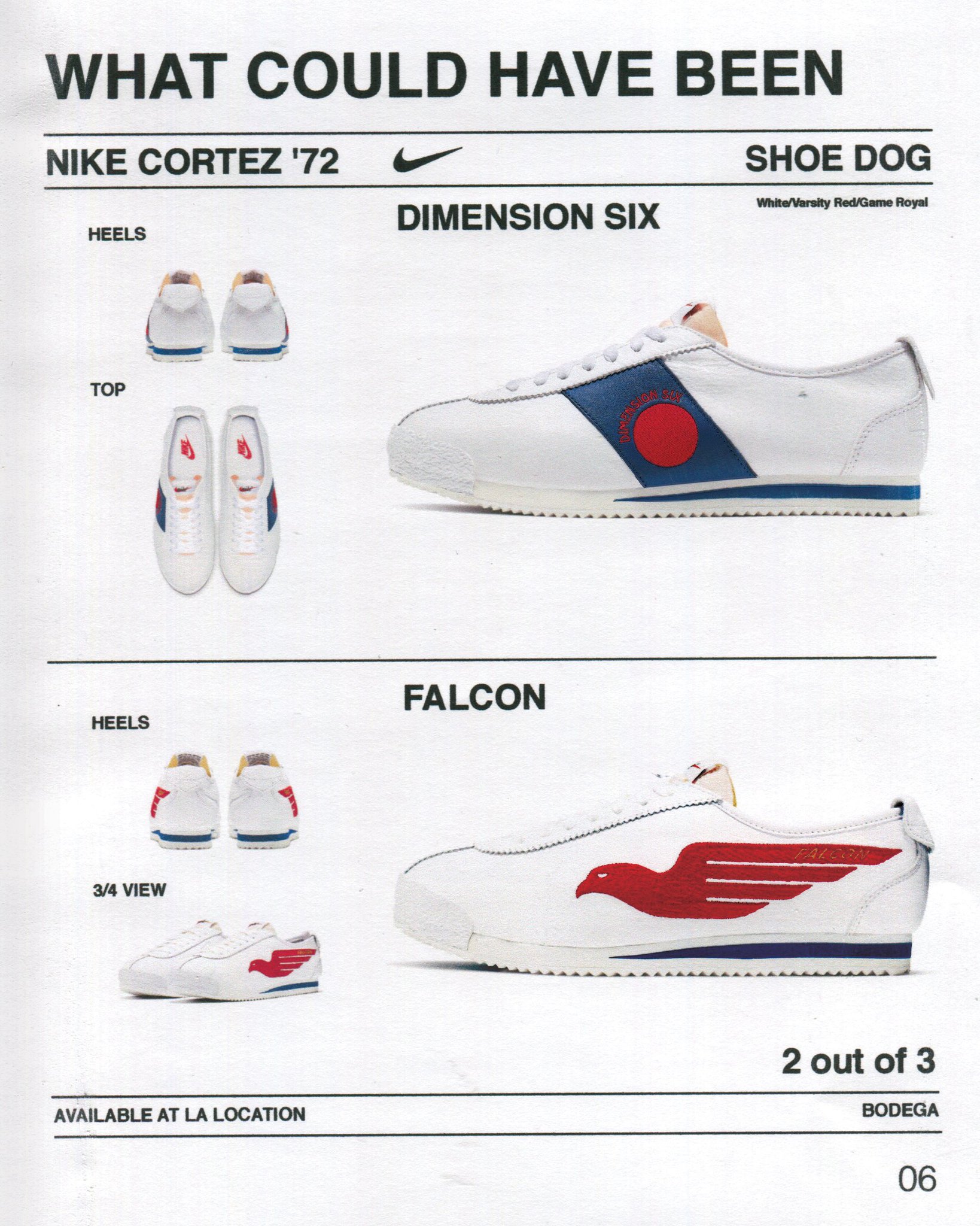 nike cortez 72 falcon