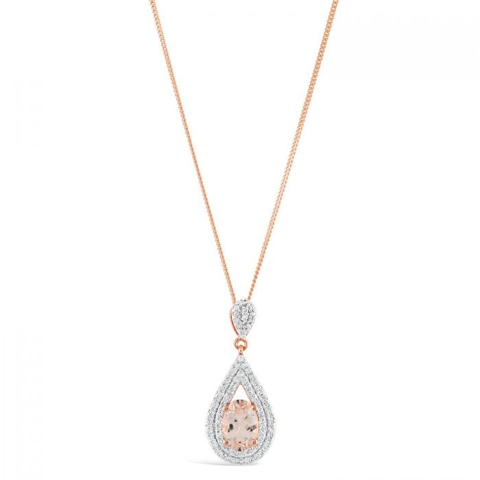 FieldsJewellers's tweet photo. Decorated with 0.20ct diamond detailing, this rose gold pendant captures the eye with a lustrous oval morganite stone. It is a perfect finishing touch for your look.
Available from https://t.co/C2QPuR0cCu or in Fields the Jeweller stores. #youreworthit #ForFriendsForFamilyForYou https://t.co/H5BdKZlNG2