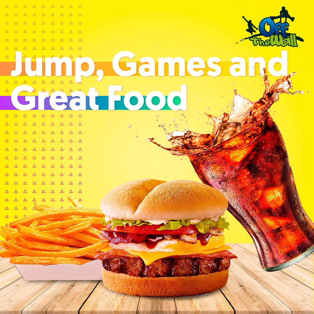 OffTheWallFL's tweet photo. Jump + Games &amp; Prizes + Great Food = Off The Wall! 
.
.
The perfect place!
.
.
.
.
.
#otwfl #offthewallfl #Jump #Games #GreatFood #BestMenu #PerfectPlace #Miami #Florida #SouthFlorida #Friends #Family #FunTime https://t.co/2pawGhNDUP