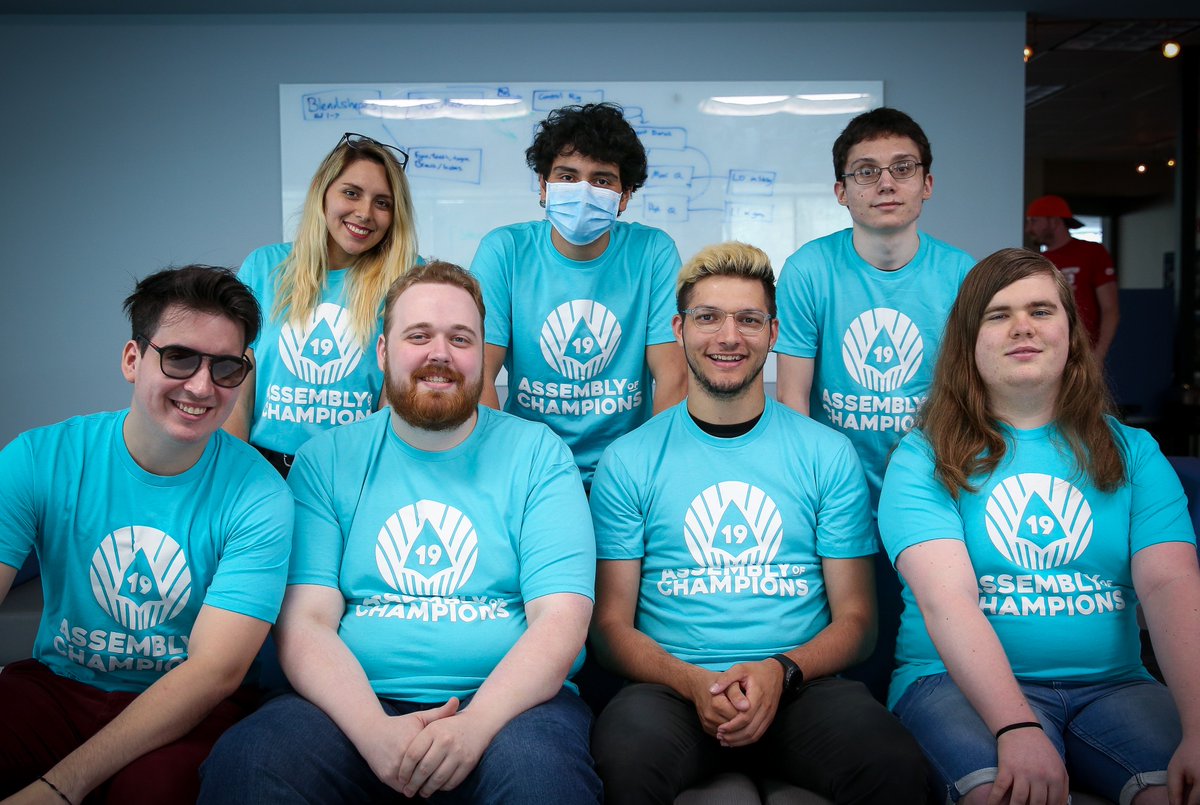 It feels like only yesterday that our Assembly of Champions were visiting us at the studio!  

We would like to thank them for the success of our summit with them and all their hard work for the community!  Cheers!