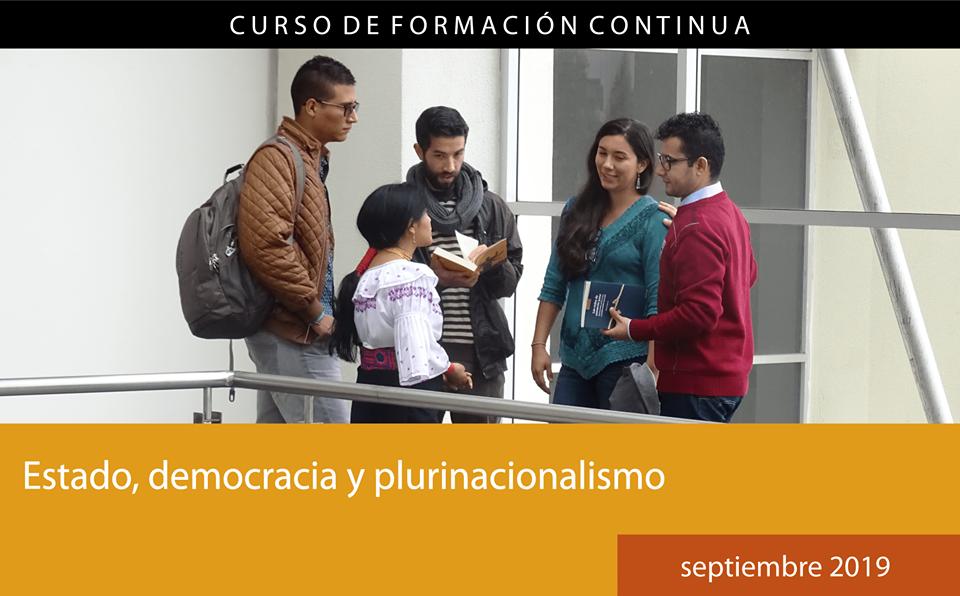 FLACSOec's tweet photo. 📌CURSO ESTADO, DEMOCRACIA Y PLURINACIONALISMO
Inscripciones abiertas hasta el 30 de agosto de 2019.

Revisa más detalles aquí »» https://t.co/9yUFJuaZNY
Más información »» formacioncontinua@flacso.edu.ec

#UniversidadDeExcelencia ✔️ https://t.co/JKWD2C5vew