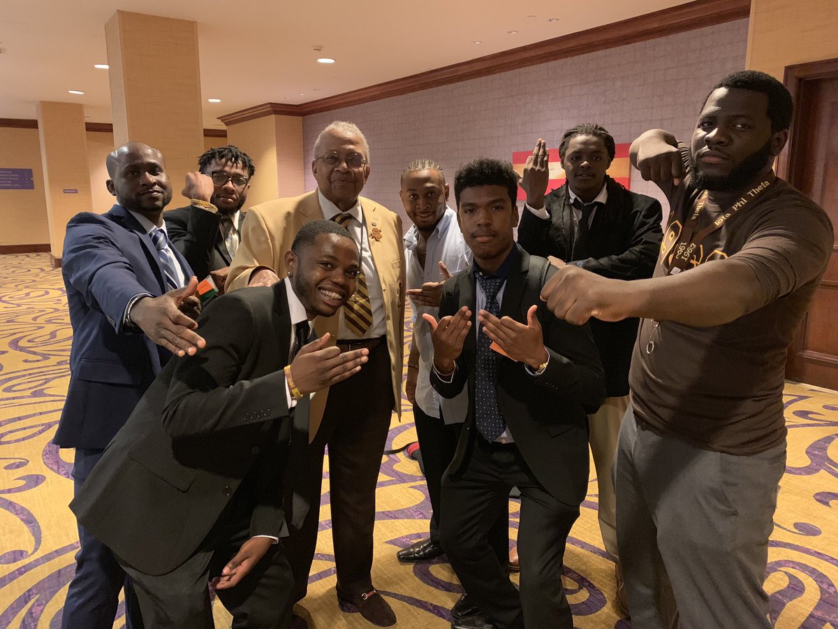 Rwin__'s tweet photo. Blessed to get this opportunity to meet one of my Founders, the Most Honorable Lonnie Spruill Jr #Conclave19 https://t.co/Jf0BI5fch4