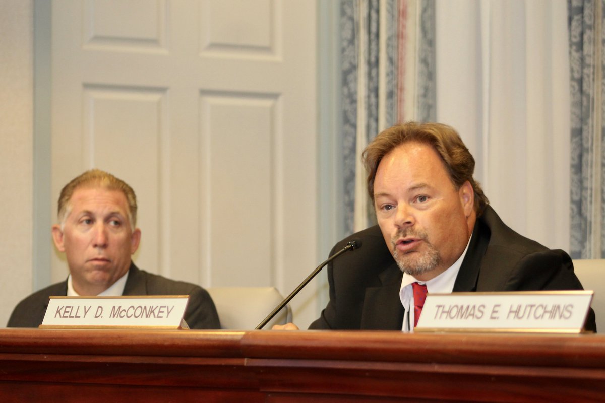 TAMARAonTheHill's tweet photo. “I'm going to fight back with everything I have and I am going to expose these people for what they really are,” Commissioner Kelly McConkey said, regarding claims on social media and a mass postcard mailing about him and the Calvert County Comprehensive Plan. #CalRecNews https://t.co/MrwaV78JrC