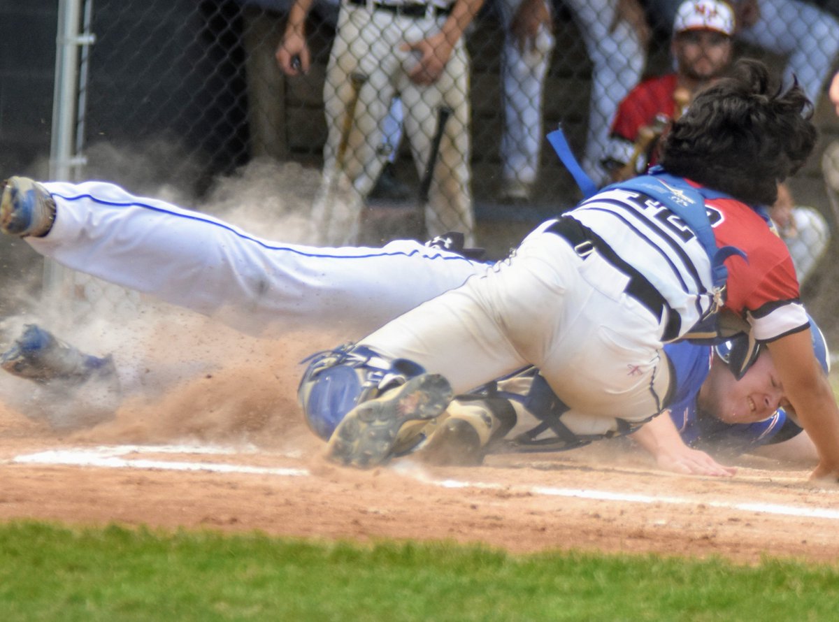 MontMediaSports's tweet photo. LEGION #BASEBALL: Roslyn's season ends with Region 3 Tournament loss to Nether Providence. (By @emor09) https://t.co/EjRIgjuCpR @LegionLower https://t.co/bEDaB844UT