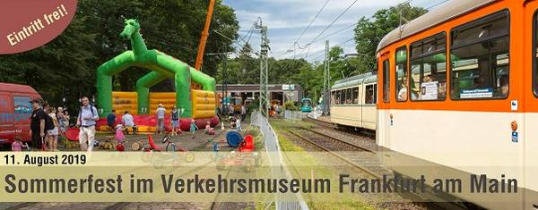 Am Sonntag, den 11. August ist es wieder so weit: Im #Verkehrsmuseum #Frankfurt findet das traditionelle Sommerfest statt. Neben dem Programm rund ums Museum gibt es Pendelfahrten mit historischen Straßenbahnen und Bussen. Mehr Infos unter hsf-ffm.de/events-sonderf… (es)