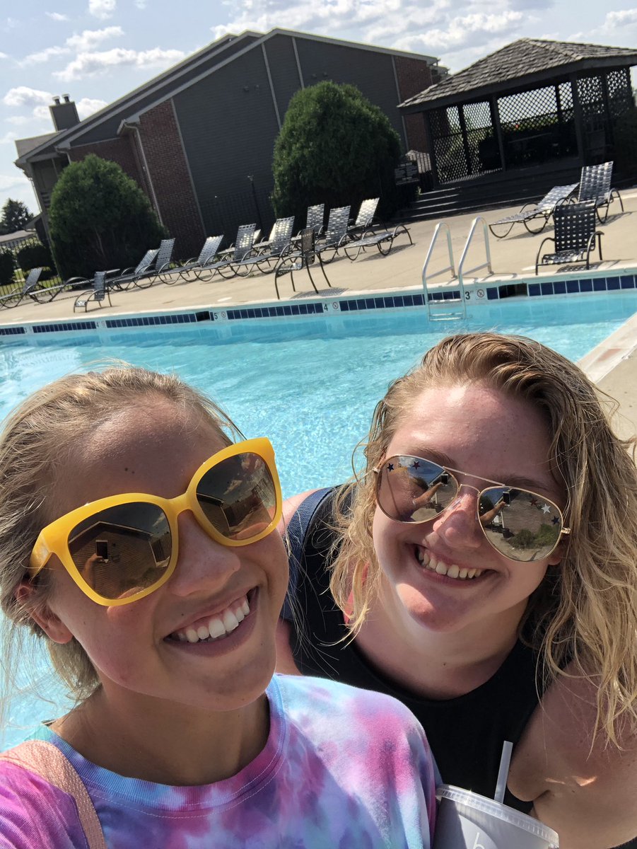 faithalexa_'s tweet photo. I’ve been praying that Lindsey would accept Jesus for 5yrs. 3 weeks ago I wrote her name on a piece of paper at church camp as the person I pray accepts Christ. Today we were having a pool day and got to talking about Jesus, and she asked me to baptize her right there. So we did. https://t.co/WCGQyeOgbl