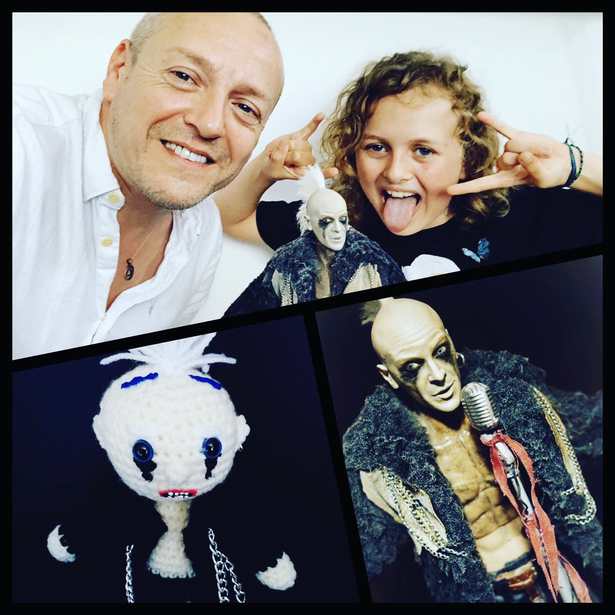 thecraigconway's tweet photo. Two #SolDolls in one week, thanks to  Ike Popadince from #onesixthglobal and Claire May at #creepycrotchet for taking the time to immortalise me and Sol with these incredible and very different figures. #Sol #doomsdaymovie #actorslife #trulygrateful  🙏 https://t.co/2UrnEASaUo