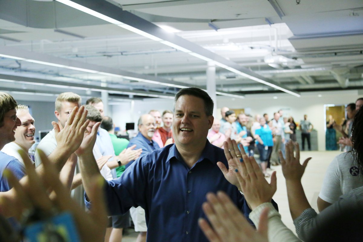 businessolver's tweet photo. We are so proud &amp; honored to celebrate the 10yr anniversaries of Dave &amp; Seth. Their hard work, creativity &amp; ability to think outside of the box to solver difficult problems has elevated our product and company to new heights. Thank you so much for 10 awesome years. 

#SolverSoul https://t.co/qB3Ms55od5