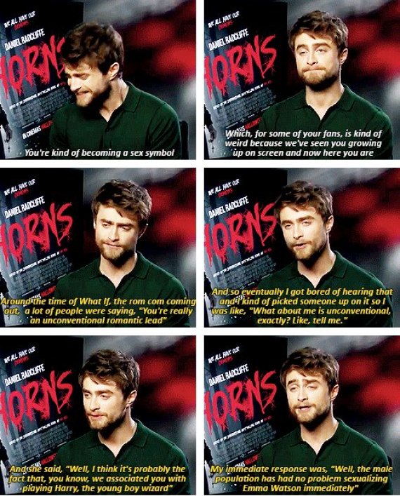 Happy birthday Daniel Radcliffe, forever in my heart. 