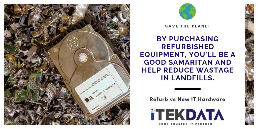 itekdata's tweet image. Read more benefits of purchasing refurbished hardware: itekdata.com/refurb-vs-new-…
#ITekData #ITHardware #ITServer #TuesdayMotivation #TuesdayThoughts #SavethePlanet