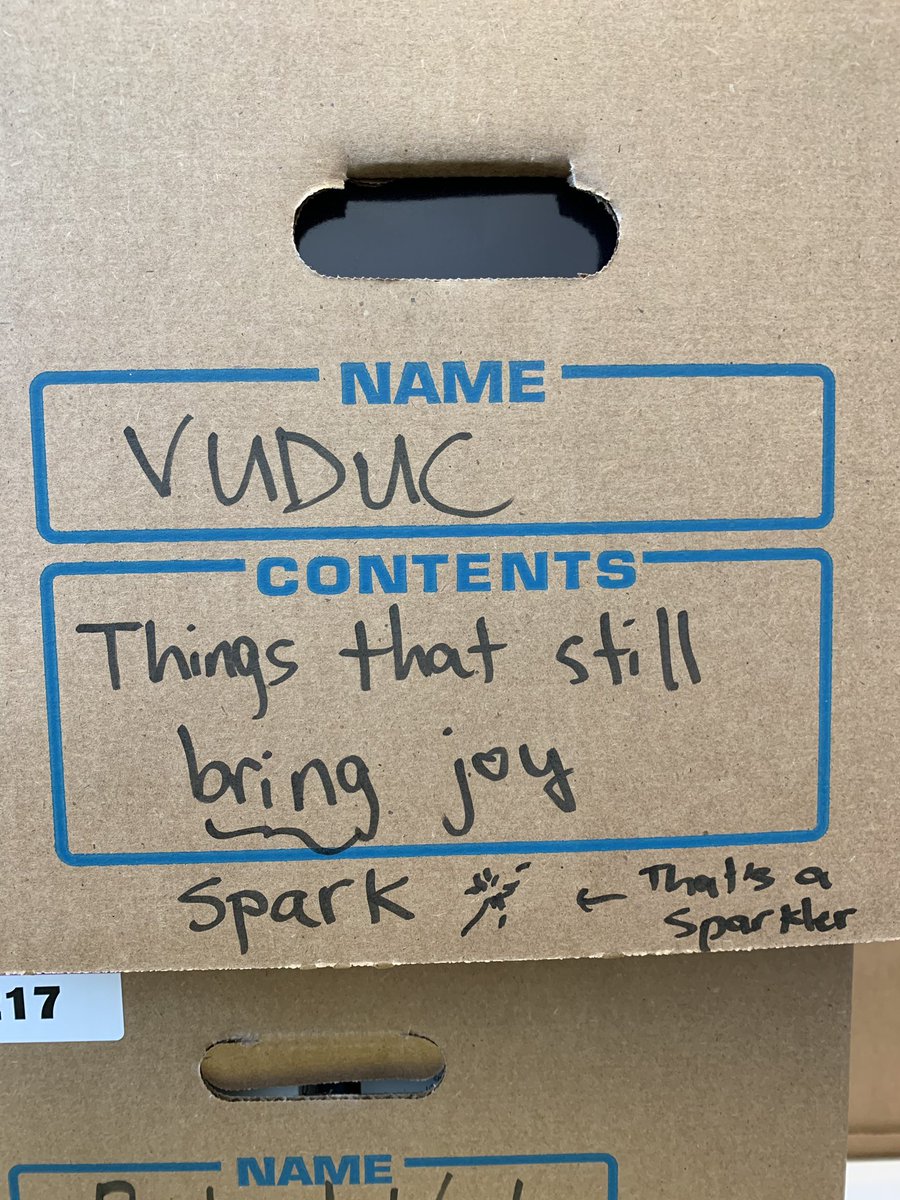 hpcgarage's tweet photo. Office move prep. @GTCSE #coda #codamove @MarieKondo https://t.co/AT83s0ekC0