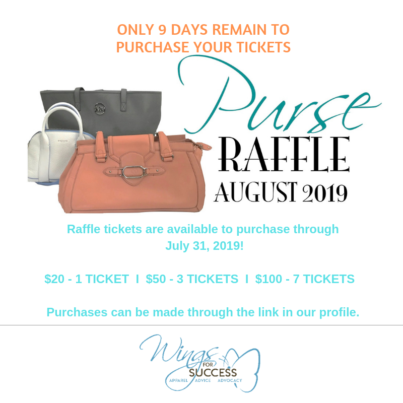Wings4Success's tweet photo. Do you have your Purse Raffle tickets yet?
#raffle
#purse
#fashion
#women
https://t.co/2RMcG7URhb https://t.co/eaU6l63gs3